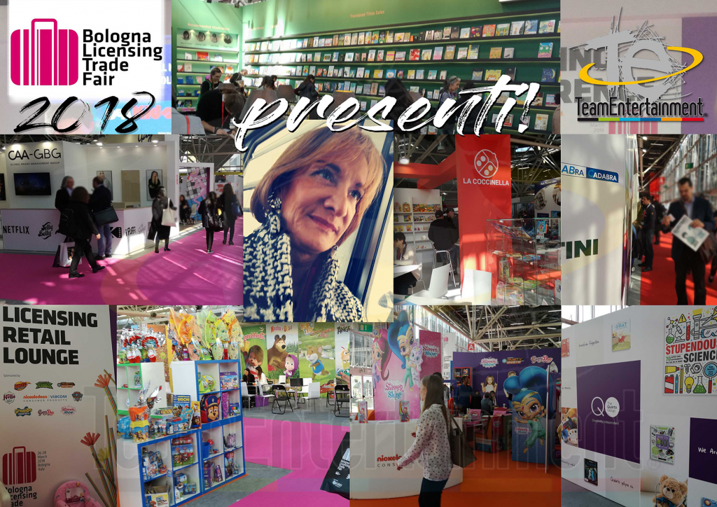 Bologna Licensing Trade Fair 2018! Team Entertainment